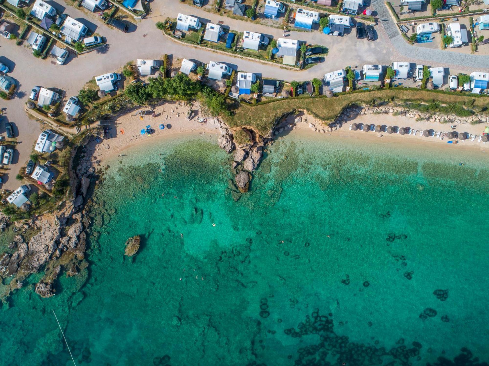 Skrila Sunny Camping Hotel Punat Buitenkant foto